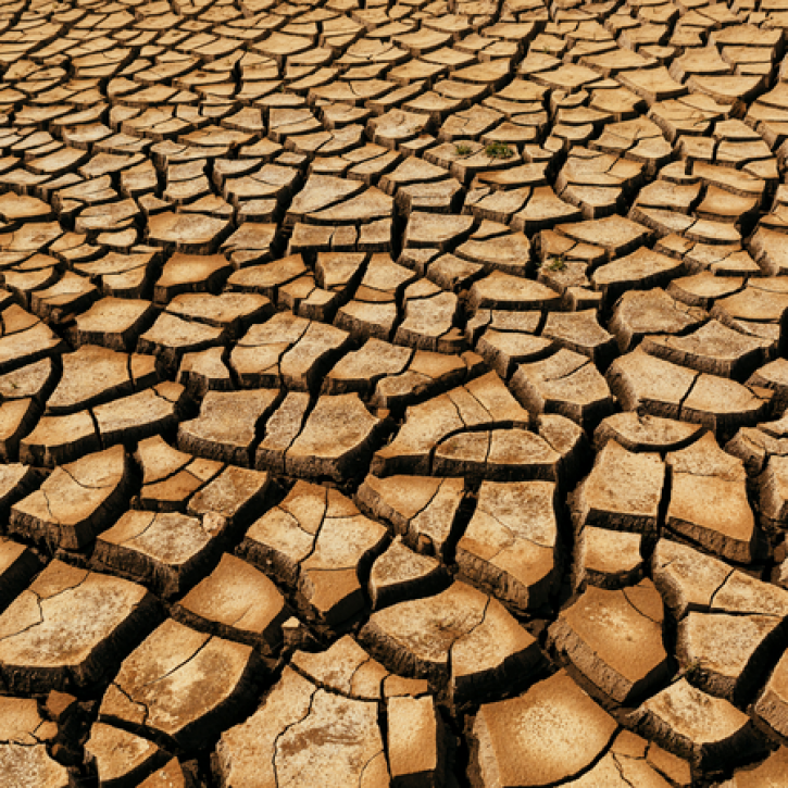 Image of dry cracked ground