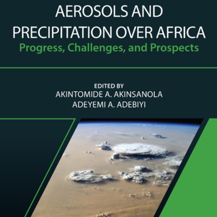 Book cover showing clouds