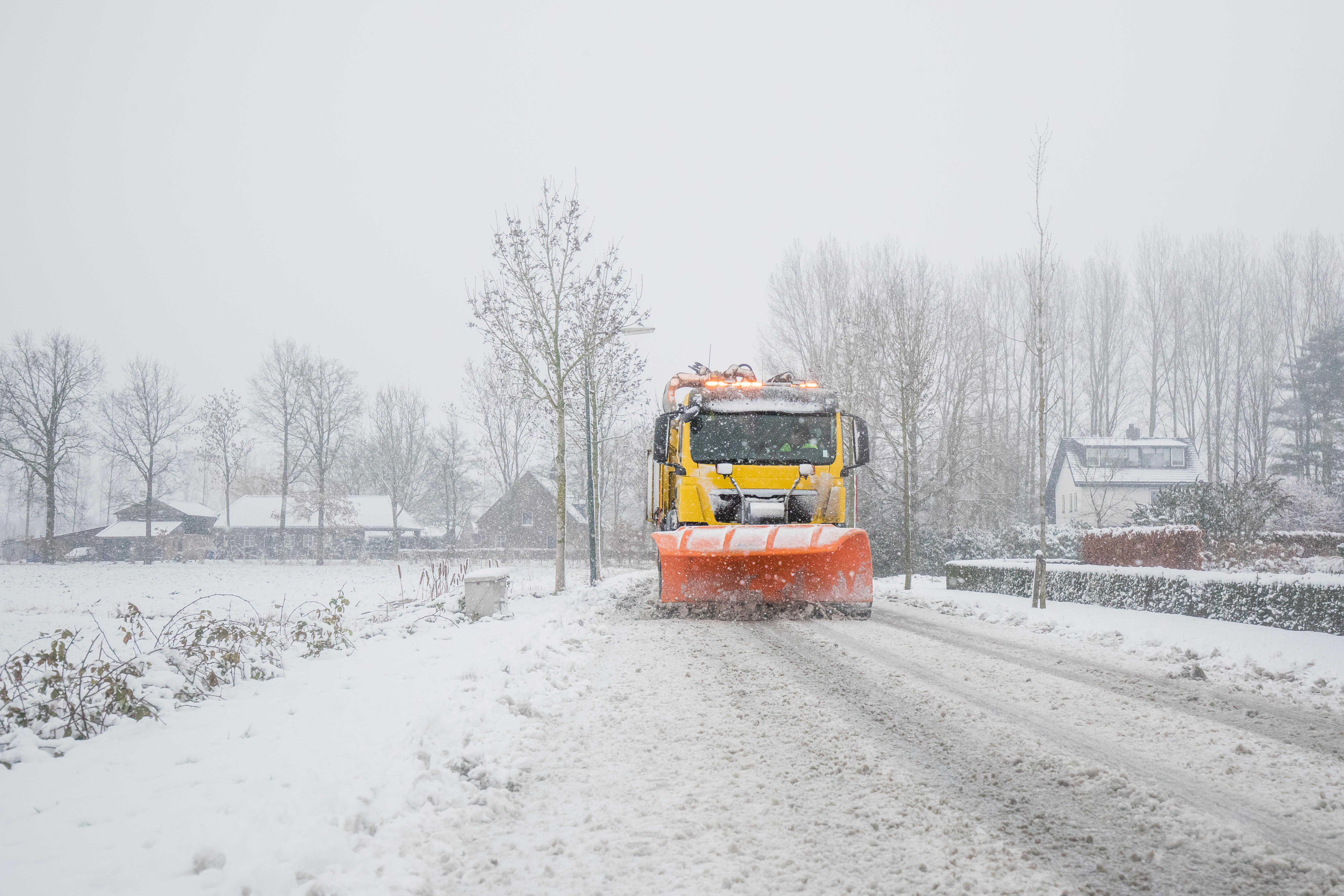 winter road gritter